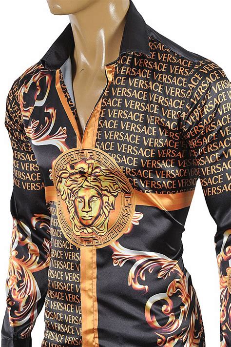 versace buste|versace designer shirts.